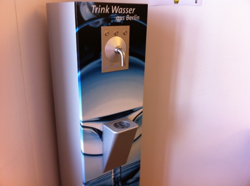 Water dispensers reduce usage of plastic bottles