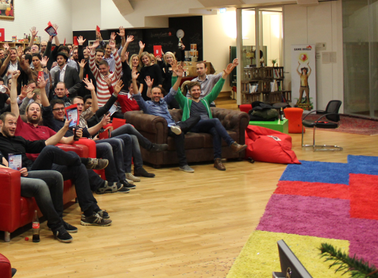 GameDuell knows how to party! Christmas event and 10 years company anniversary
