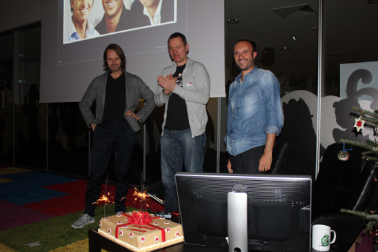 GameDuell knows how to party! Christmas event and 10 years company anniversary